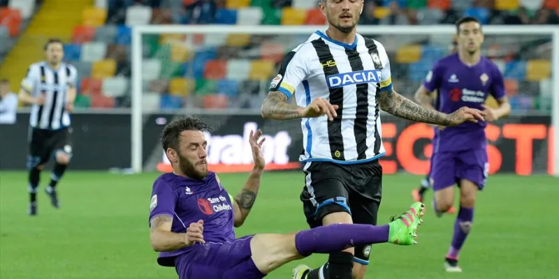 Tổng quan thông tin trận Udinese vs Fiorentina